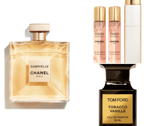 Perfumes cover photo collage