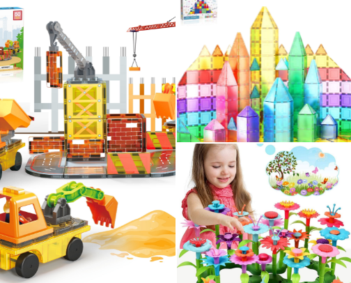 Best STEM and developmental Toys for 3-5 year olds cover photo collage