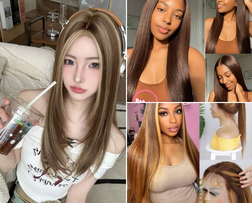 Wigs & Accessories cover photo collage