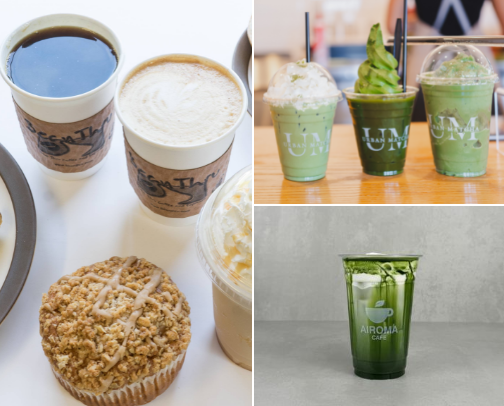 Top 5 Matcha Spots in Las Vegas cover photo collage