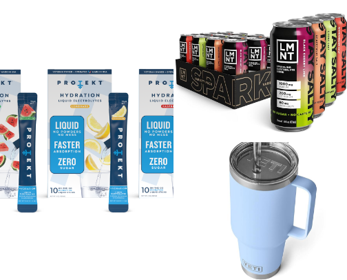 Hydrate, but make it fun cover photo collage