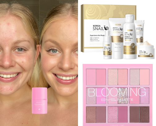 My favorite beauty recs cover photo collage