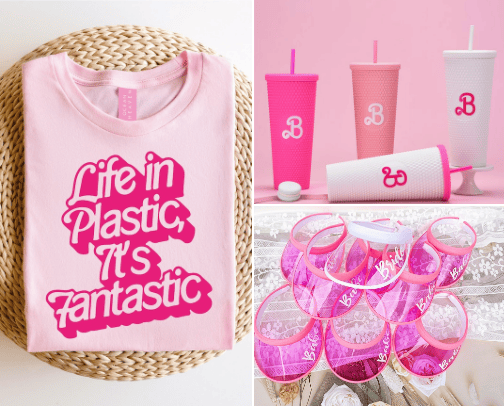 Become a Barbie girl cover photo collage