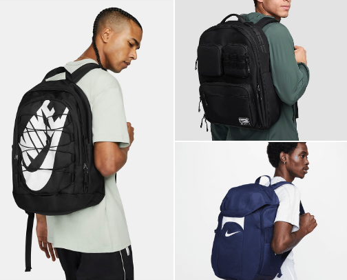 Nike Bag cover photo collage
