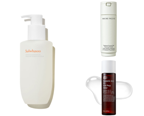 10 step Korean skincare routine: Glow-getter edition. 🌸✨ cover photo collage