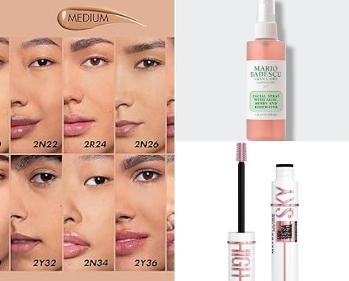 My favorite beauty recs cover photo collage