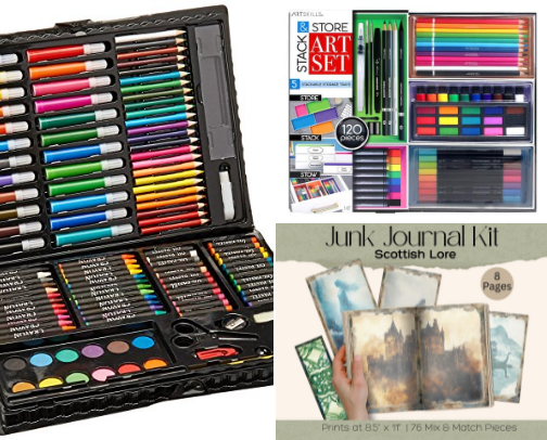 🎨 Top 10 Art Supplies/ Kits Under $30 cover photo collage