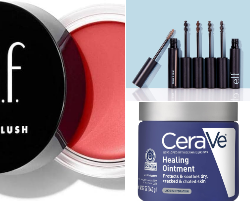 allergy friendly skincare + makeup cover photo collage