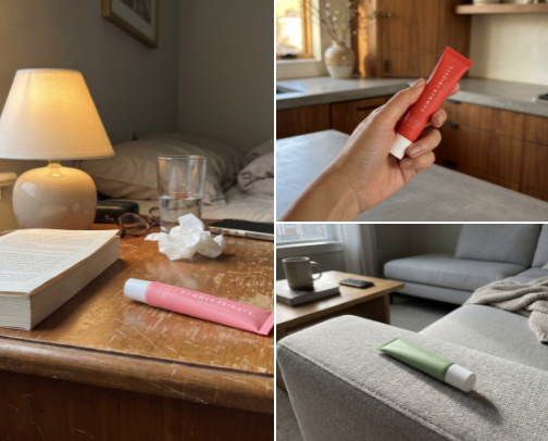 Tinted Lip Balms I Keep in My Bag cover photo collage