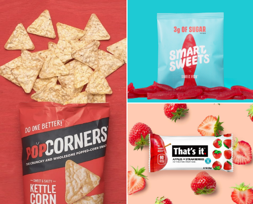 Healthy Snacks That Don't Taste Healthy cover photo collage