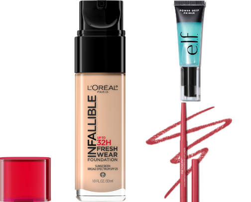 Makeup in my current routine 💕 cover photo collage