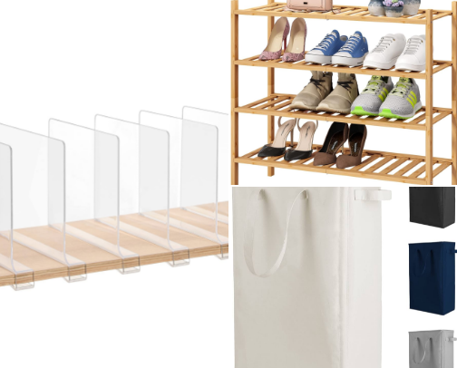 Tiny Closet Organization cover photo collage