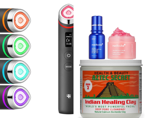 Skin Care: because we all want beautiful, bright, pore-less skin. cover photo collage