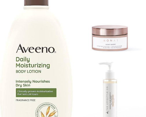 Skincare cover photo collage