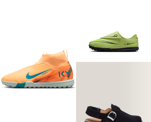 Kids shoes cover photo collage