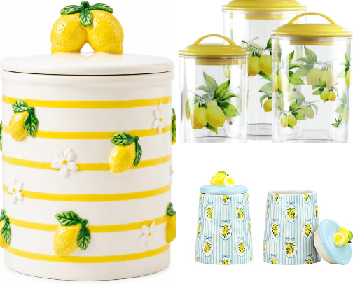 Lemon-Loving Home Finds 🍋 cover photo collage