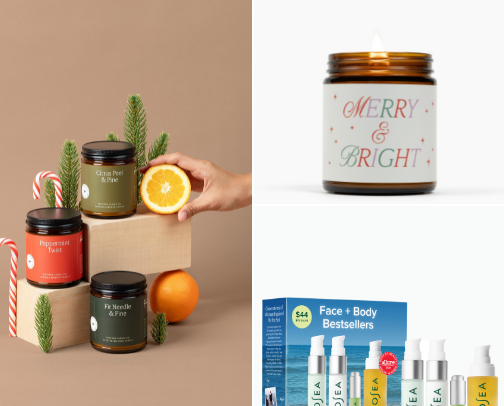 Lazy Non-Toxic Gifts and Swaps  🫧 cover photo collage