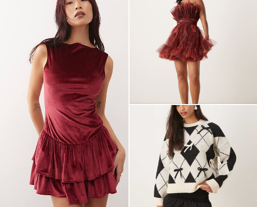 Winter Fashion Finds for Women | Cozy Outfits, Dresses, Coats & Accessories ❄️ cover photo collage