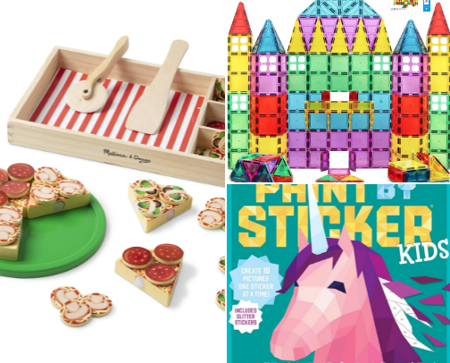 Gift ideas for Busy Toddlers this holiday season cover photo collage