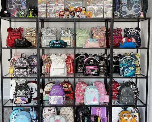 loungefly bags/wallets 👜 cover photo collage