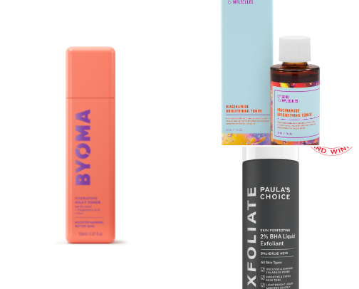 7 of the BEST Affordable Skincare Products for Acne Prone Skin- non pore clogging! cover photo collage