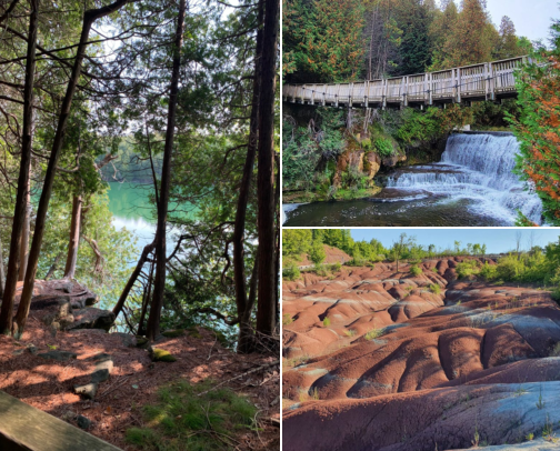 Cozy Fall & Holiday Family Day Trips in Southern Ontario cover photo collage