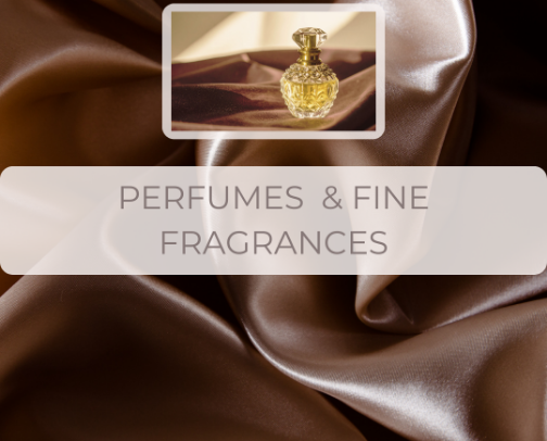 PERFUMES-A FRAGRANCE THAT TELLS A STORY...YOURS! cover photo collage