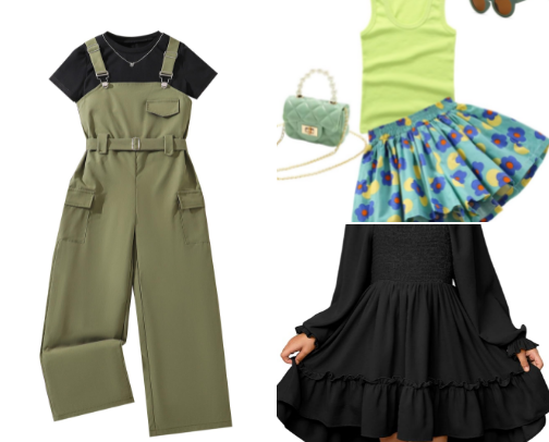 Trendy Outfits for KIDS cover photo collage
