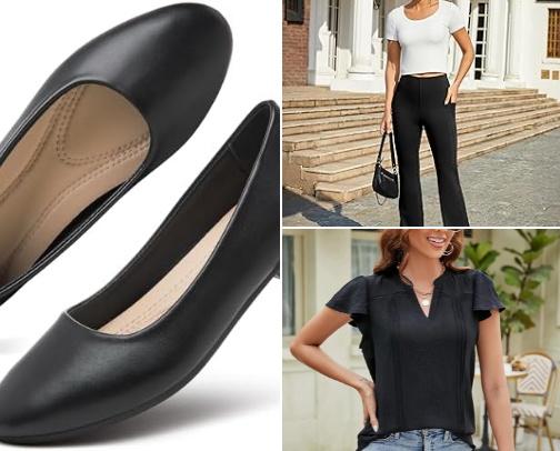 Budget Friendly Office Wear cover photo collage