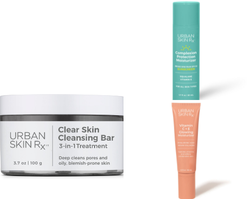 Skincare for Oily Skin cover photo collage
