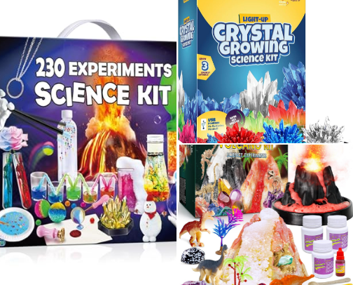 Science for Curious Kids — Fun, Hands-On Science Tools That Make Kids Ask “Why?” cover photo collage