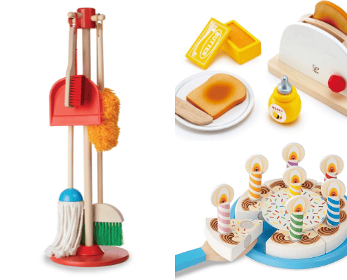 Great Toys for Young Children cover photo collage