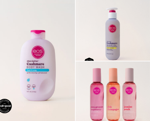 Eos body care cover photo collage