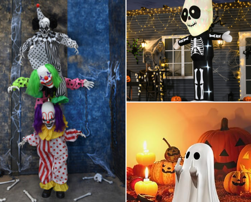 HALLOWEEN DECOR (that you probably didn’t know existed)🎃👻👻 cover photo collage