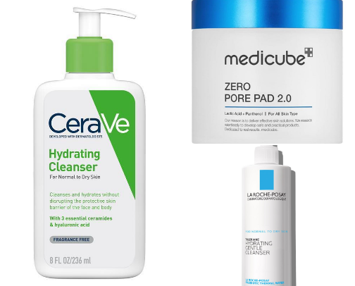 Skincare Must-Haves💧 cover photo collage