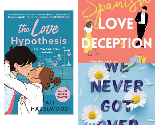 Rom-Com Books To Entertain You📚✨️ cover photo collage