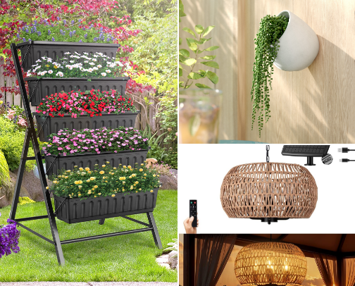 🌿 Garden, Outdoor & Home Finds cover photo collage