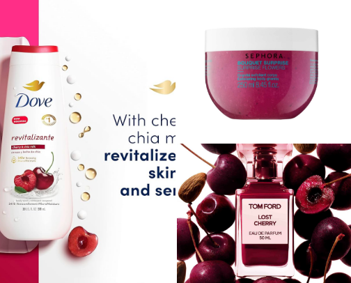 Smell like cherries🍒 cover photo collage