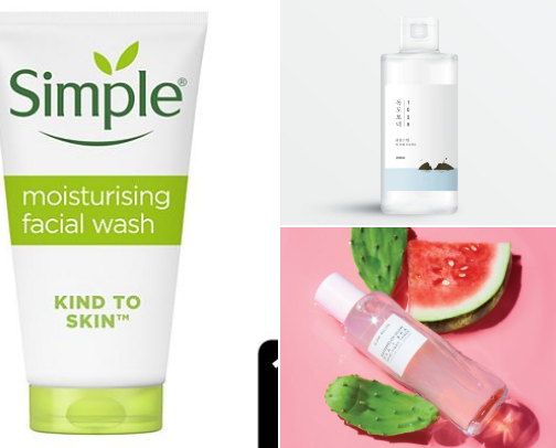 Current Skincare cover photo collage