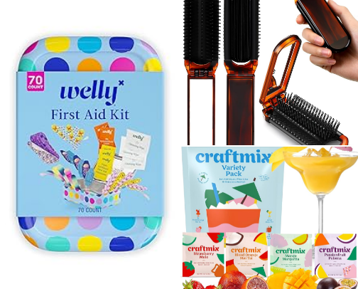 Gift Basket Items cover photo collage