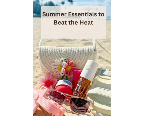 Cute Summer Essentials 2026 ☀️🍓 cover photo collage