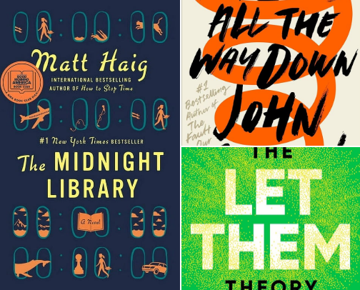 My favorite book recs cover photo collage