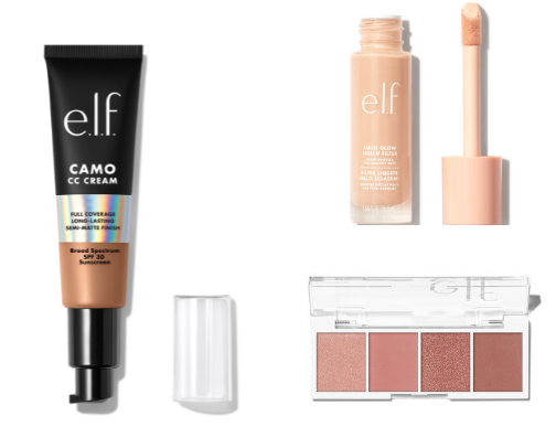 “Top 10 e.l.f. Makeup Must-Haves for a Flawless Look!” cover photo collage