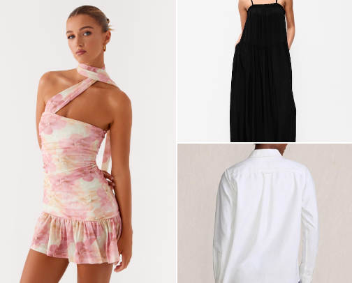 DRESSES I'D BUY AGAIN AND AGAIN cover photo collage