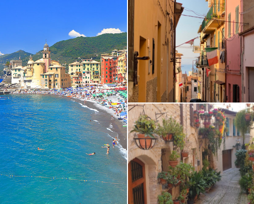 Bucket list locations in Italy cover photo collage