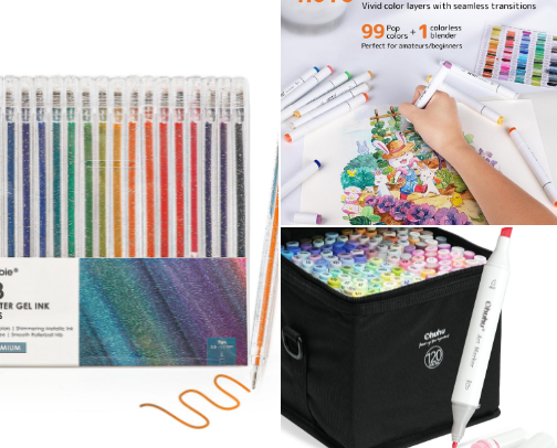 Coloring for adults must haves! cover photo collage