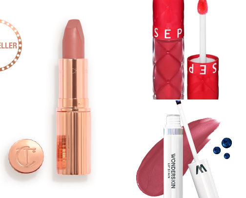 My Favorite Lip Products cover photo collage