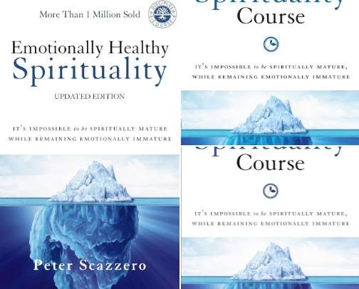 Emotionally Healthy Spirituality: It's Impossible to Be Spiritually Mature, While Remaining Emotionally Immature study resources cover photo collage