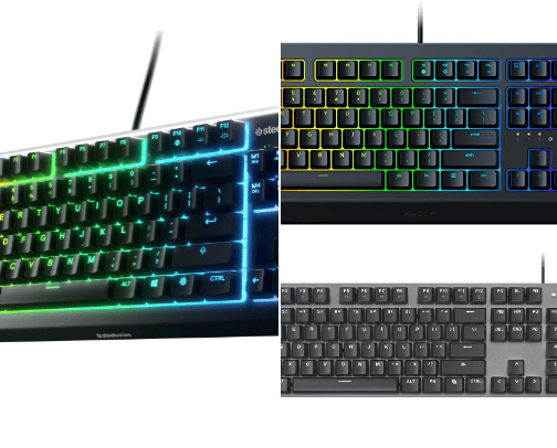 Best low budget gaming keyboards cover photo collage