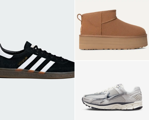 Essential shoes you ONLY NEED in your decluttering era cover photo collage